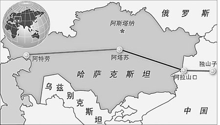 中哈原油管道(中哈原油管道二期)