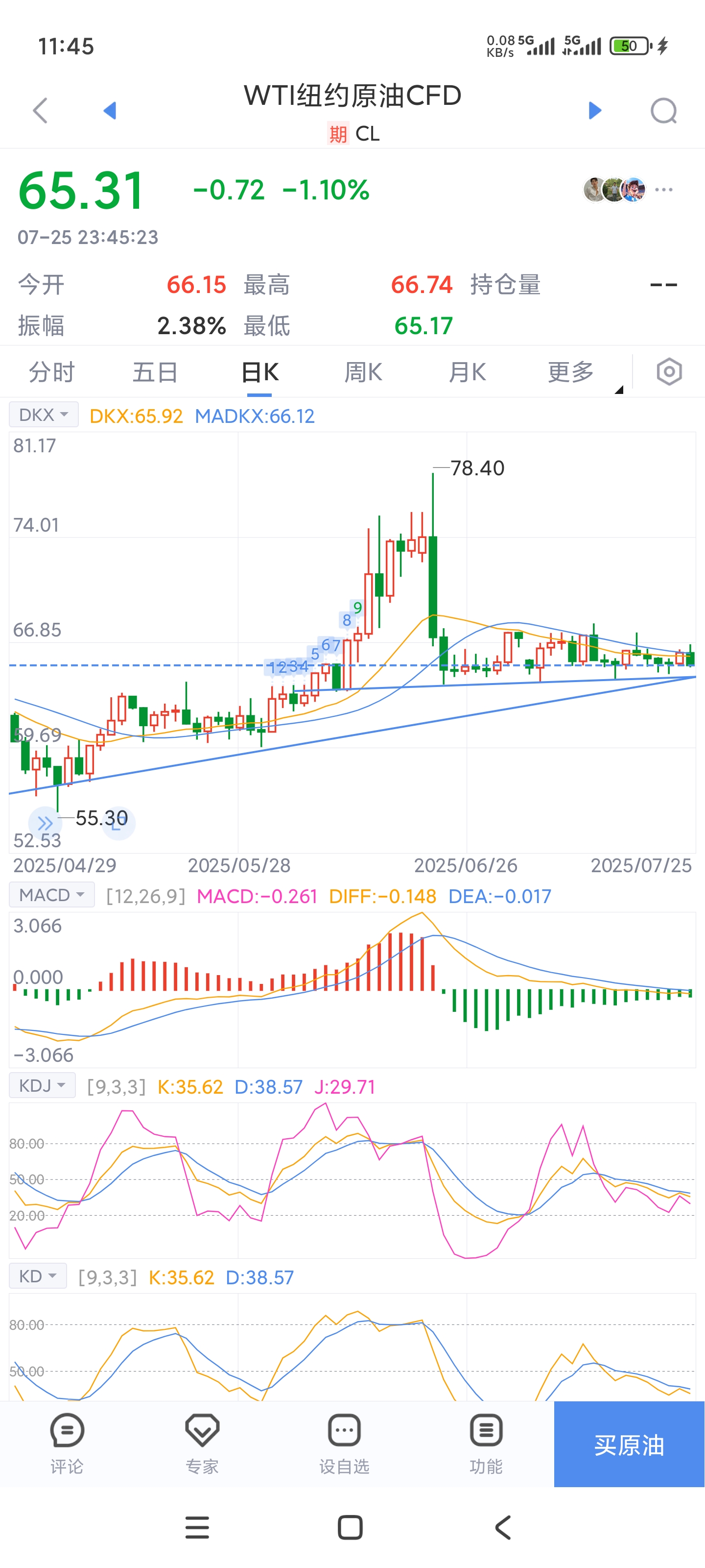 纽约原油cfd(纽约原油CFD新浪财经)